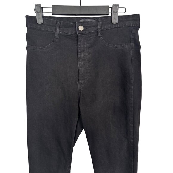 2/$30 ZARA Womens 10 Black Denim Skinny Jeans - Picture 5 of 15